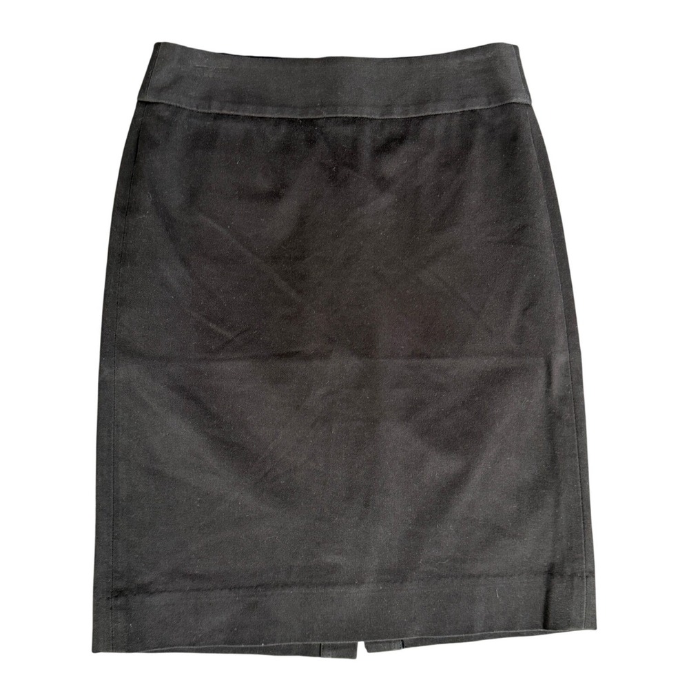 Banana Republic Pencil Skirt Size 4 Black Work Professional Minimalist Career